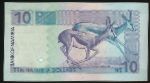 Namibia, 10 долларов, 2001