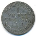 Гессен-Кассель, 1 грош (1841–1847 г.)