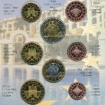 Мальта., Набор монет (2004 г.)