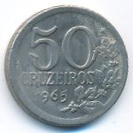 Бразилия, 50 крузейро (1965 г.)