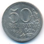 Бразилия, 50 крузейро (1965 г.)