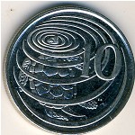 Каймановы острова, 10 центов (1999–2017 г.)
