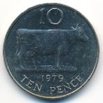 Гернси, 10 пенсов (1979–1984 г.)