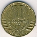 Коста-Рика, 10 колон (1999 г.)
