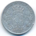 Бельгия, 2 1/2 франка (1848–1849 г.)