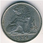 Бельгия, 1 франк (1939 г.)
