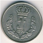 Люксембург, 5 франков (1971–1981 г.)