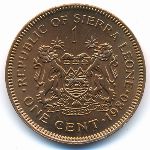Сьерра-Леоне, 1 цент (1980 г.)