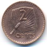 Fiji, 2 cents, 2001