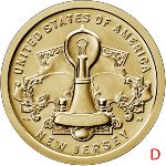 USA, 1 доллар (2019 г.)