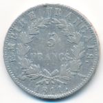 Франция, 5 франков (1809–1814 г.)