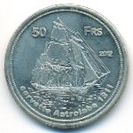 Бассас-да-Индия., 50 франков (2012 г.)