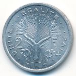 Джибути, 2 франка (1977–1999 г.)
