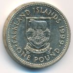 Falkland Islands, 1 pound, 1987–2000