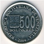 Венесуэла, 500 боливар (2004 г.)