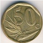 South Africa, 50 cents, 2003
