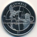 Sierra Leone, 1 dollar, 2010