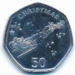 Гибралтар, 50 пенсов (2013 г.)