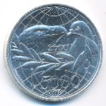 San Marino, 5000 lire, 2000