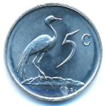 ЮАР, 5 центов (1970–1989 г.)