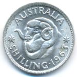 Австралия, 1 шиллинг (1963 г.)