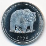 Canada., 1 dollar, 1998