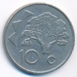 Намибия, 10 центов (1998 г.)