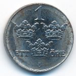 Sweden, 1 ore, 1942