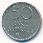 Sweden, 50 ore, 1967