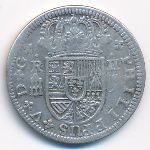 Spain, 2 reales, 1716–1729