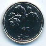Белиз, 25 центов (1982–1983 г.)