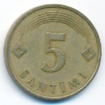 Латвия, 5 сантим (1992 г.)