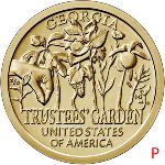 USA, 1 доллар (2019 г.)