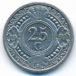 Antilles, 25 cents, 1991