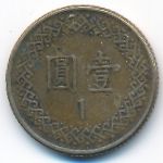Тайвань, 1 юань (1983 г.)