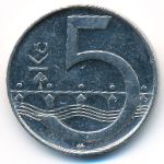 Чехия, 5 крон (2002 г.)