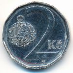 Czech, 2 koruny, 2009