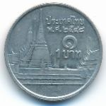 Thailand, 1 baht, 2005