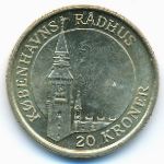 Denmark, 20 kroner, 2007