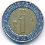 Мексика, 1 песо (2005 г.)