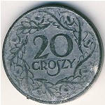 Poland, 20 groszy, 1923