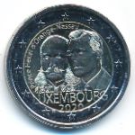 Люксембург, 2 евро (2020 г.)