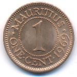 Mauritius, 1 cent, 1959–1975