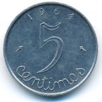 Франция, 5 сентим (1964 г.)