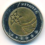 Хорватия., 2 евро (2007 г.)