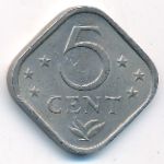 Антильские острова, 5 центов (1971 г.)