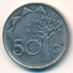 Namibia, 50 cents, 1993–2010