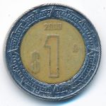 Мексика, 1 песо (2003 г.)