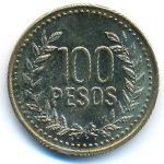 Colombia, 100 pesos, 1994–2012