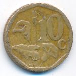 South Africa, 10 cents, 2009